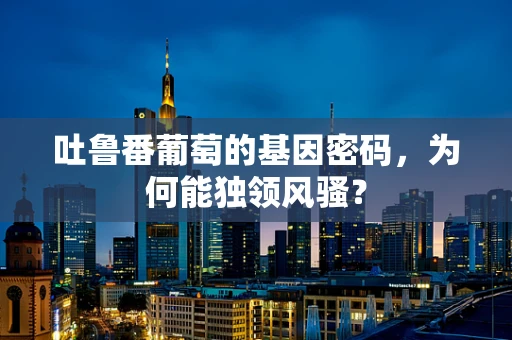 吐鲁番葡萄的基因密码，为何能独领风骚？