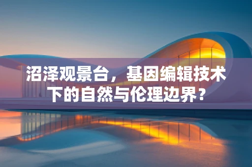 沼泽观景台，基因编辑技术下的自然与伦理边界？