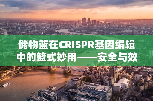 储物篮在CRISPR基因编辑中的篮式妙用——安全与效率的双重考量
