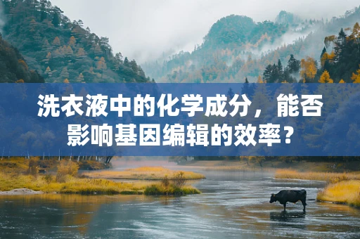 洗衣液中的化学成分，能否影响基因编辑的效率？