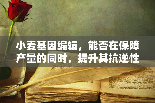 小麦基因编辑，能否在保障产量的同时，提升其抗逆性？