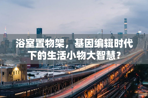 浴室置物架，基因编辑时代下的生活小物大智慧？