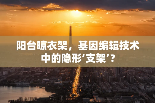 阳台晾衣架，基因编辑技术中的隐形‘支架’？