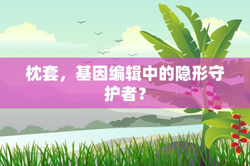 枕套，基因编辑中的隐形守护者？