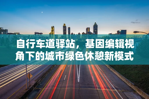 自行车道驿站，基因编辑视角下的城市绿色休憩新模式？