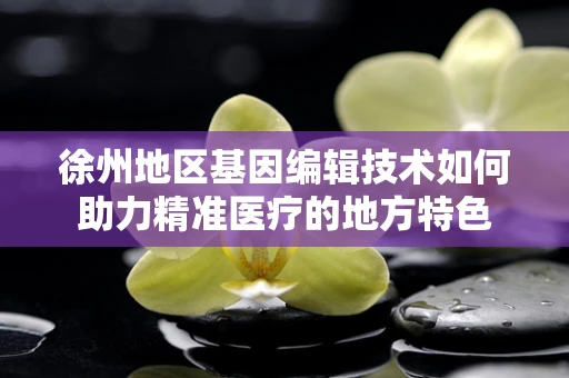 徐州地区基因编辑技术如何助力精准医疗的地方特色