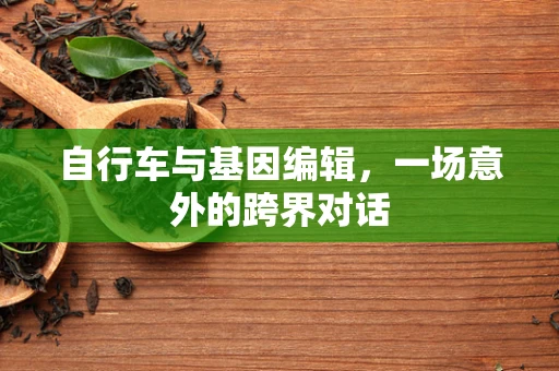 自行车与基因编辑，一场意外的跨界对话