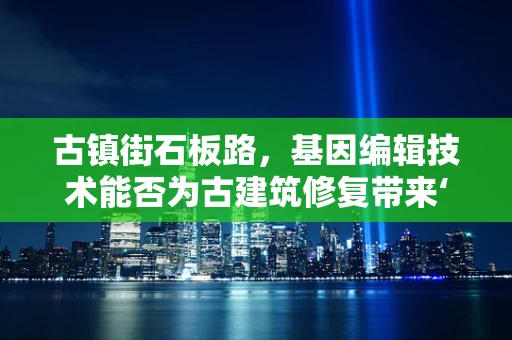 古镇街石板路，基因编辑技术能否为古建筑修复带来‘重生’？