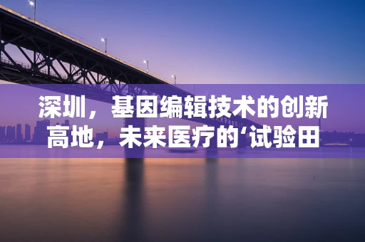 深圳，基因编辑技术的创新高地，未来医疗的‘试验田’？