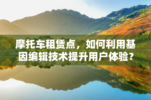 摩托车租赁点，如何利用基因编辑技术提升用户体验？
