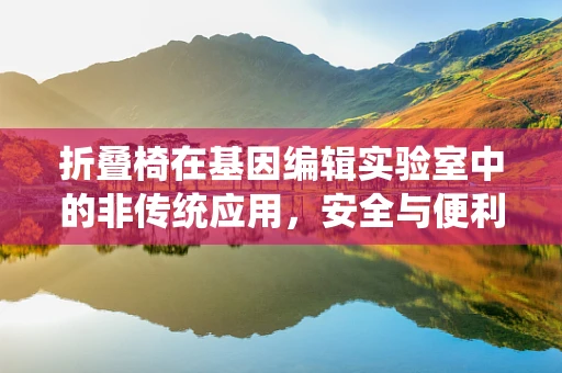 折叠椅在基因编辑实验室中的非传统应用，安全与便利的权衡