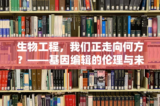 生物工程，我们正走向何方？——基因编辑的伦理与未来