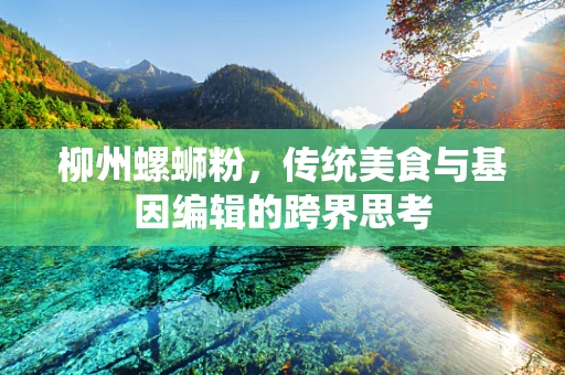 柳州螺蛳粉，传统美食与基因编辑的跨界思考