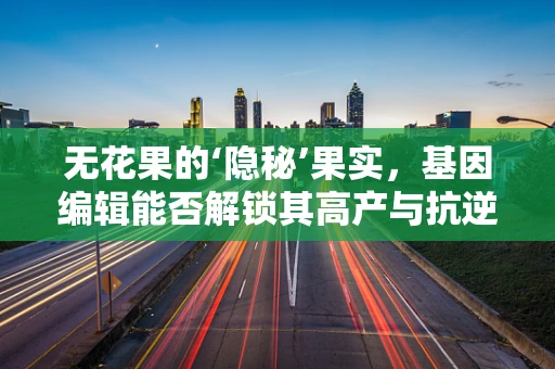 无花果的‘隐秘’果实，基因编辑能否解锁其高产与抗逆性？