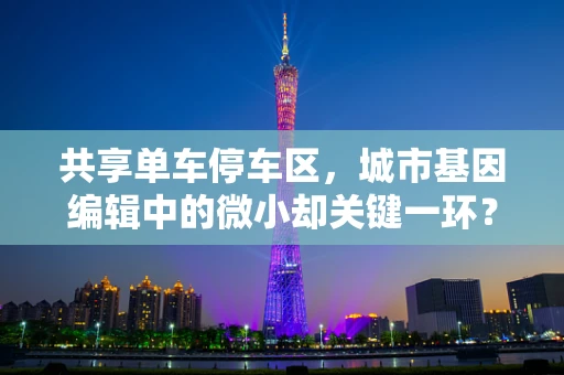 共享单车停车区，城市基因编辑中的微小却关键一环？
