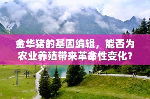 金华猪的基因编辑，能否为农业养殖带来革命性变化？
