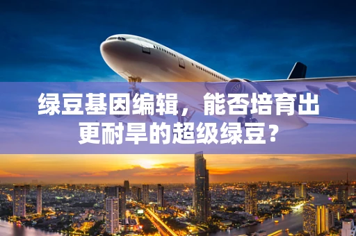 绿豆基因编辑，能否培育出更耐旱的超级绿豆？