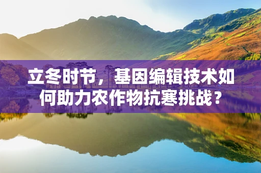 立冬时节，基因编辑技术如何助力农作物抗寒挑战？