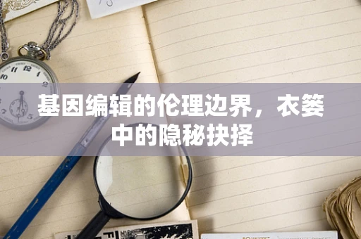 基因编辑的伦理边界，衣篓中的隐秘抉择