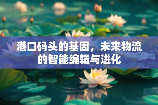 港口码头的基因，未来物流的智能编辑与进化