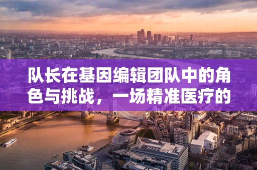 队长在基因编辑团队中的角色与挑战，一场精准医疗的领航之旅