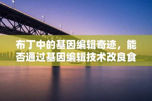 布丁中的基因编辑奇迹，能否通过基因编辑技术改良食品风味？