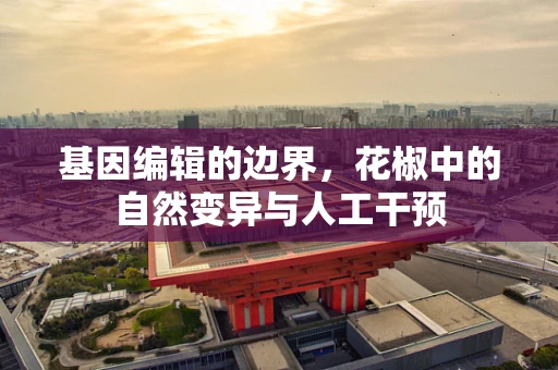 基因编辑的边界，花椒中的自然变异与人工干预