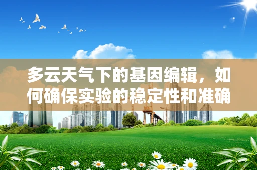 多云天气下的基因编辑，如何确保实验的稳定性和准确性？
