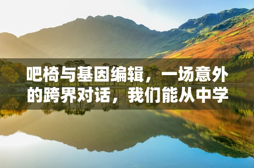 吧椅与基因编辑，一场意外的跨界对话，我们能从中学到什么？