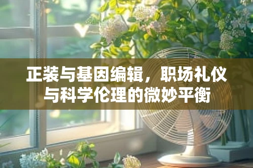 正装与基因编辑，职场礼仪与科学伦理的微妙平衡