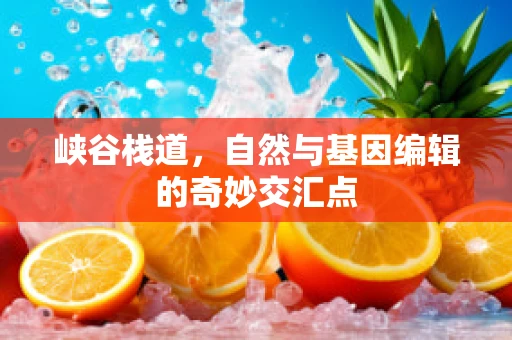 峡谷栈道，自然与基因编辑的奇妙交汇点