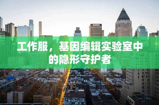 工作服，基因编辑实验室中的隐形守护者