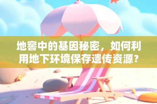 地窖中的基因秘密，如何利用地下环境保存遗传资源？
