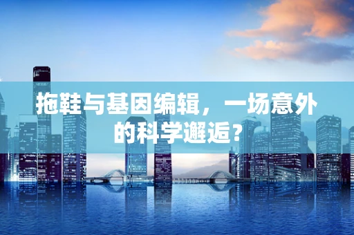 拖鞋与基因编辑，一场意外的科学邂逅？