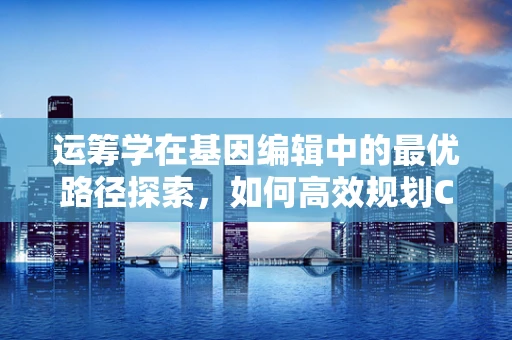 运筹学在基因编辑中的最优路径探索，如何高效规划CRISPR实验？