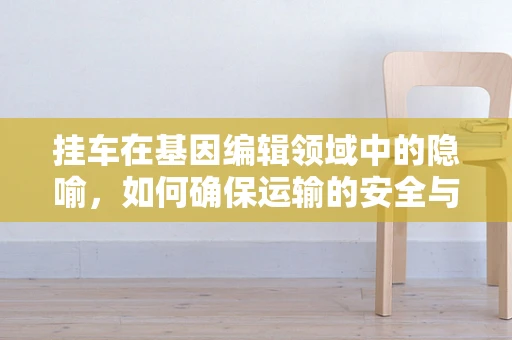 挂车在基因编辑领域中的隐喻，如何确保运输的安全与高效？