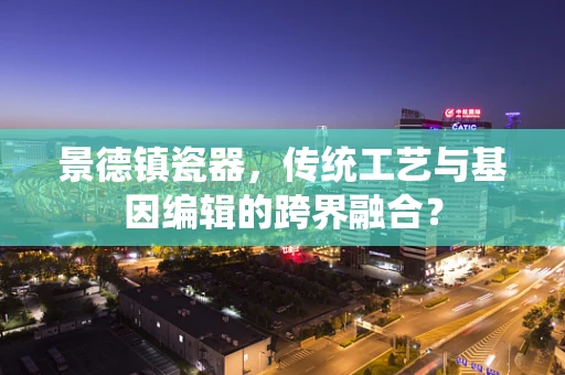 景德镇瓷器，传统工艺与基因编辑的跨界融合？
