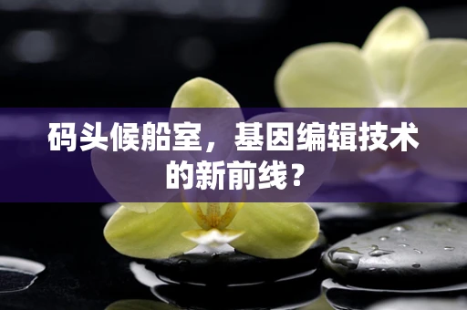 码头候船室，基因编辑技术的新前线？