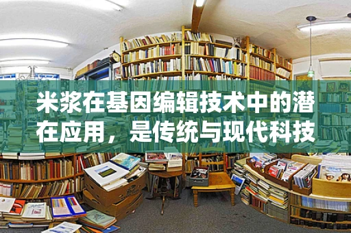 米浆在基因编辑技术中的潜在应用，是传统与现代科技的融合还是新挑战的起点？